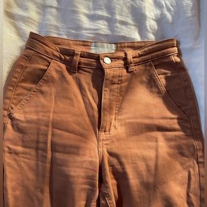 Everlane straight leg pants in Cocoa Brown - size 4